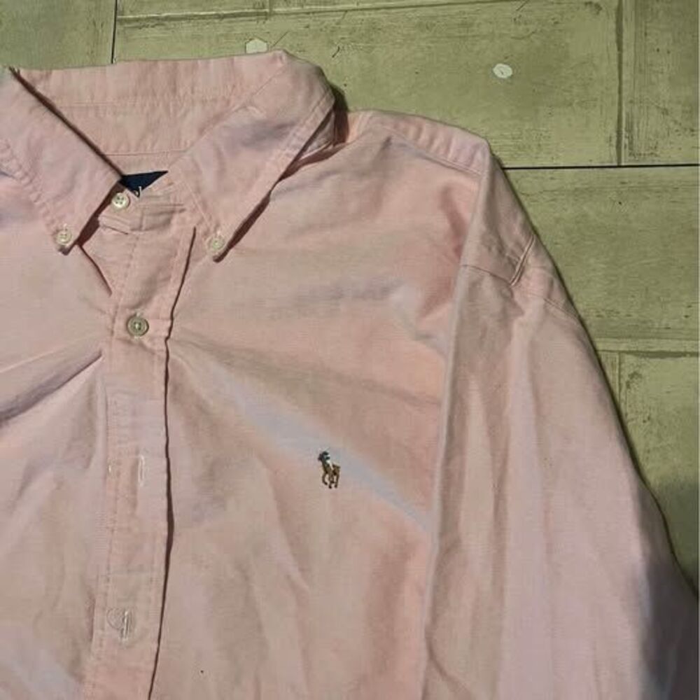 Ralph Lauren rugby button down dress/casual shirt size XXL